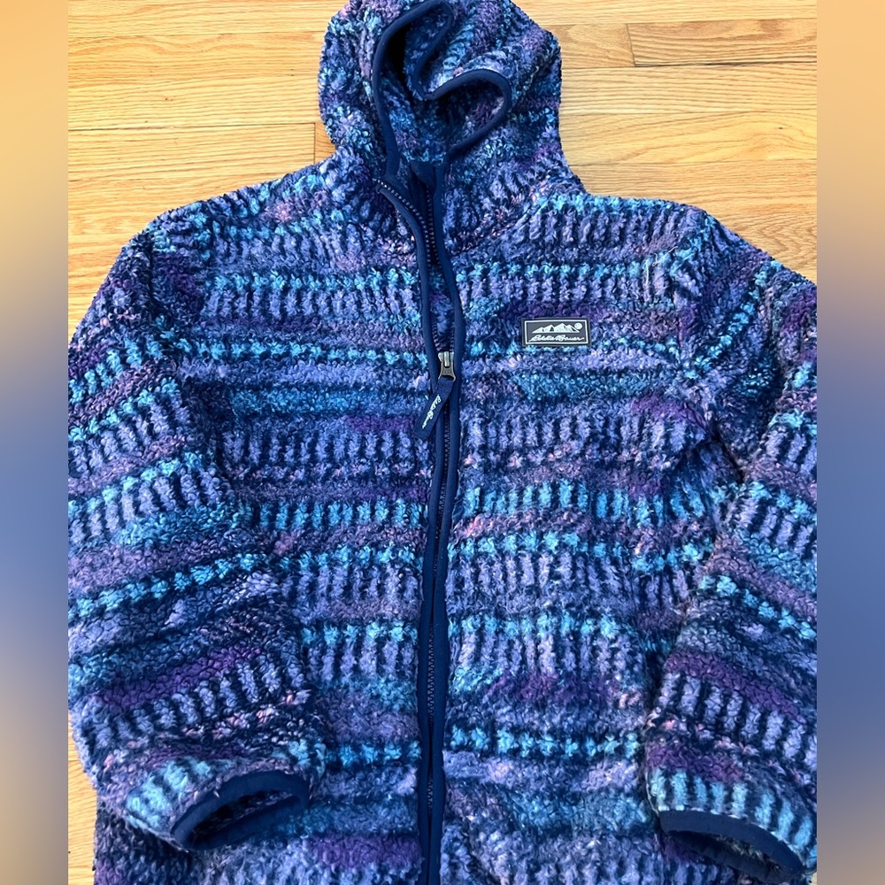 Eddie Bauer girls soft fleece jacket